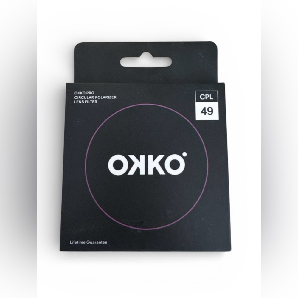 okko pro circular polarizer lens filter cpl 49 mm NEW